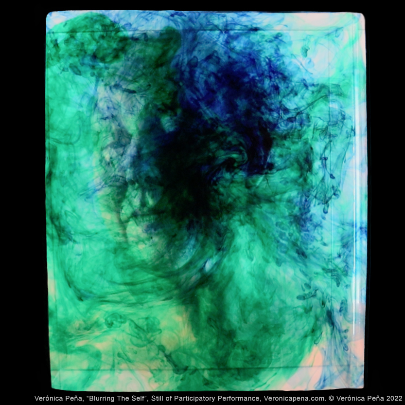 Blurring The Self Submersion Participatory Performance Artist Vernica Pea