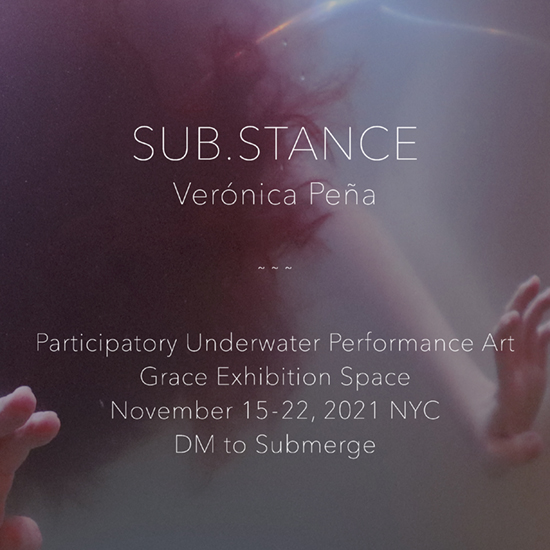 SUB.STANCE Submersion Performance Workshop by Vernica Pea