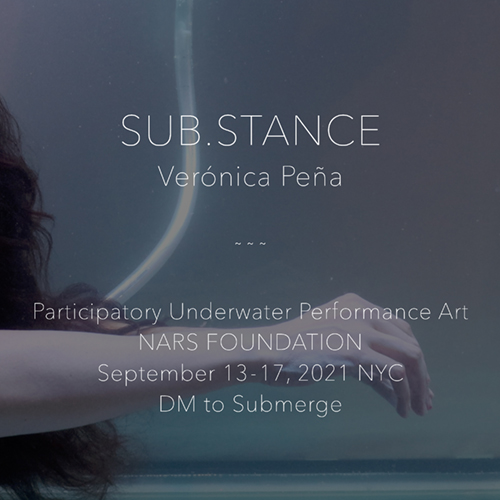 SUB.STANCE Submersion Performance Workshop by Vernica Pea